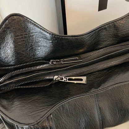Chic Women's Shoulder Tote Bag with Crossbody Strap