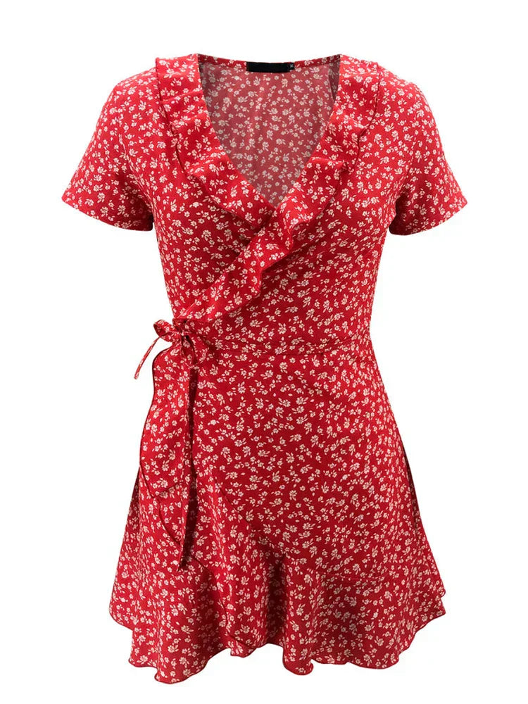 Chloe - Floral Midi Dress for All Occasions