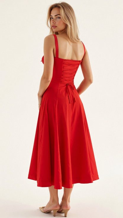 Corset Midi Dress – Flattering Fit for Any Occasion