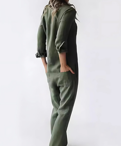 Cotton-Linen Jumpsuit for Women 5