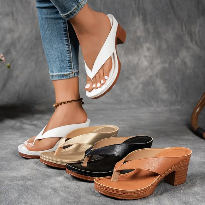 Chic Women's T-Strap Open Toe High Heel Sandals for Any Occasion