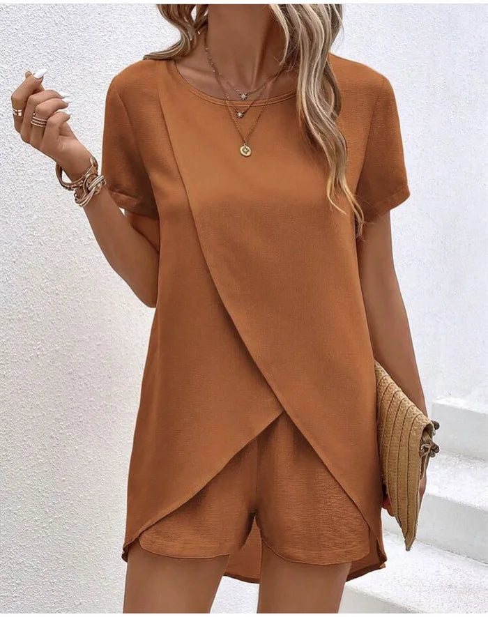 Elaine | Chic Cotton Twin Set for Any Occasion