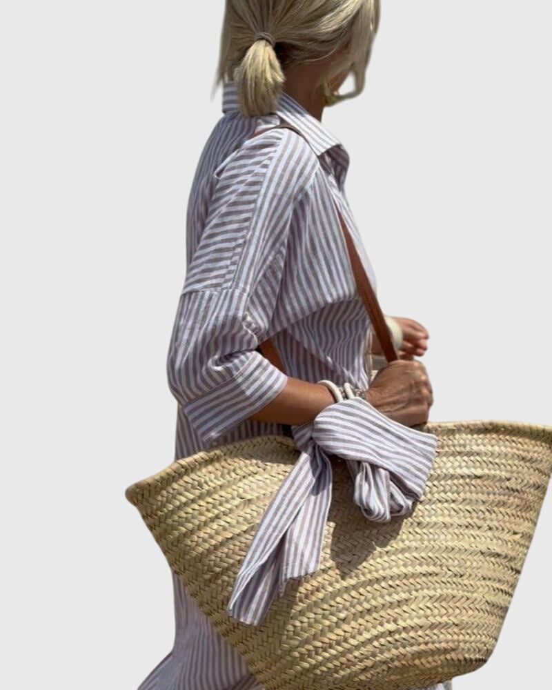 Ellen™ | Chic Striped Dress for Any Occasion