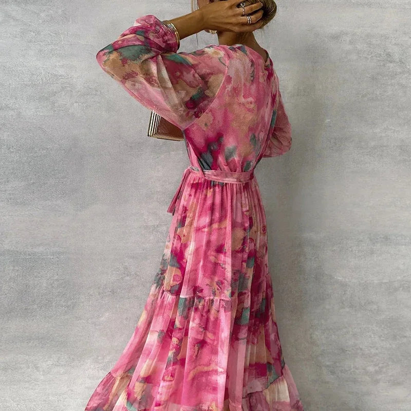 Emilyn - Floral Wedding Guest Dress