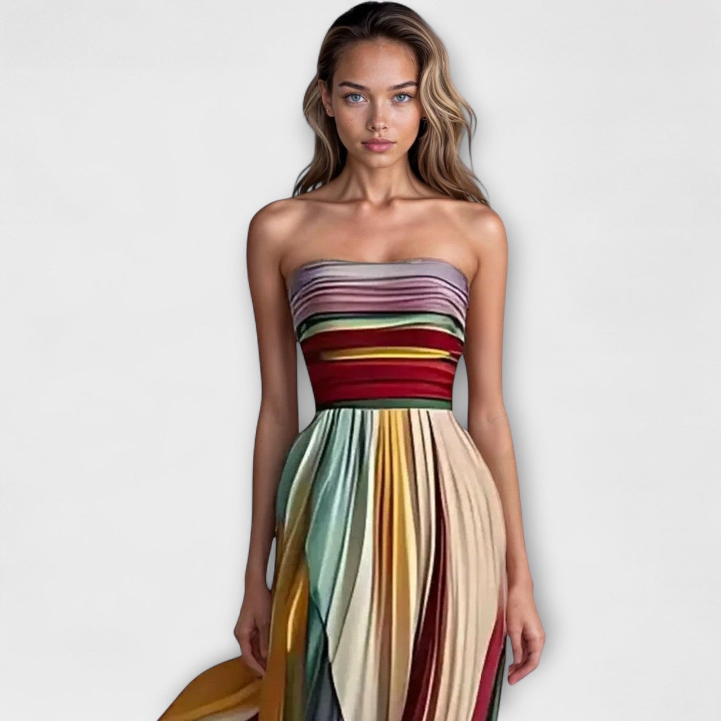 Flora - Prom Dress Crafted from Quality Fabric for Events