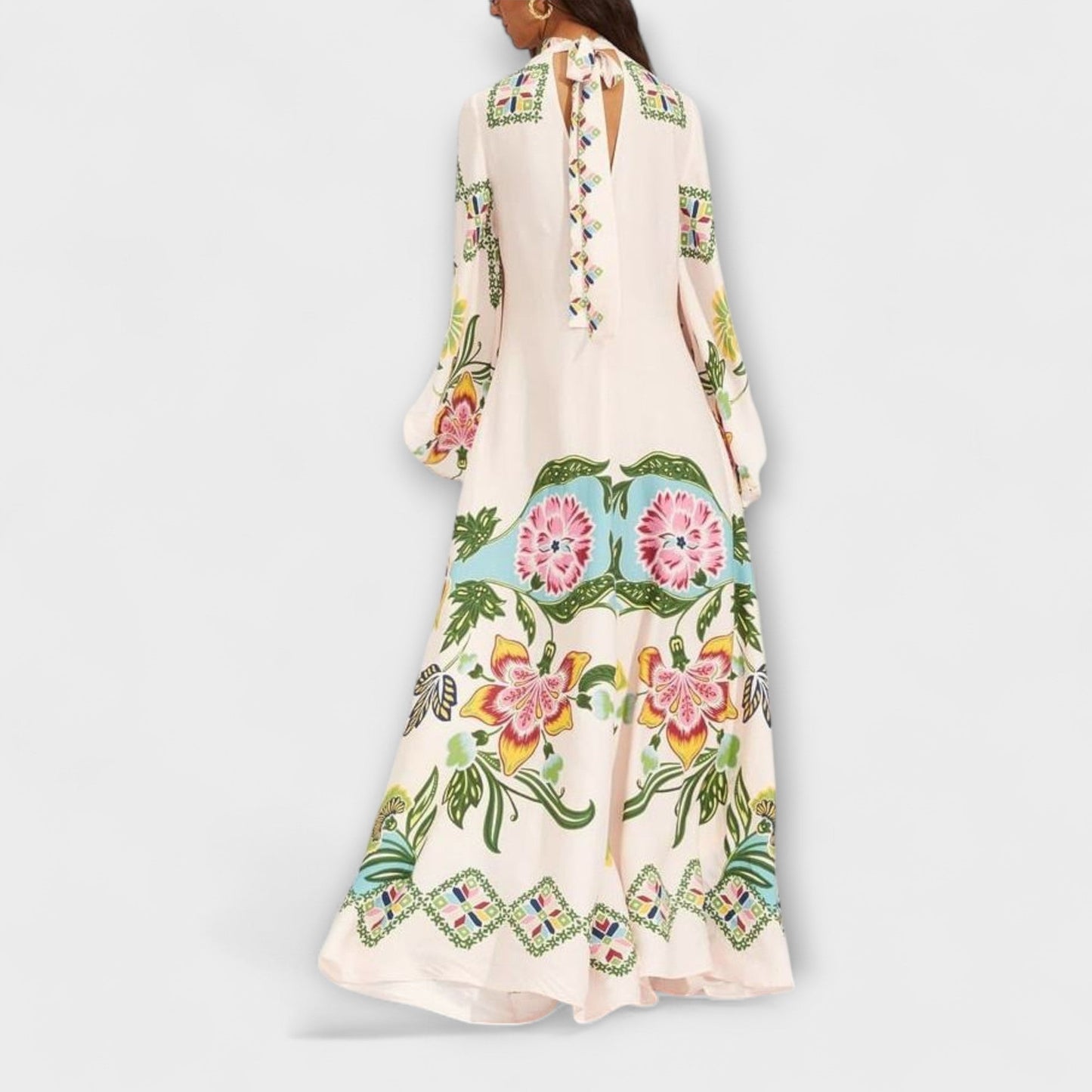 Floral Print Maxi Dress for Special Occasions