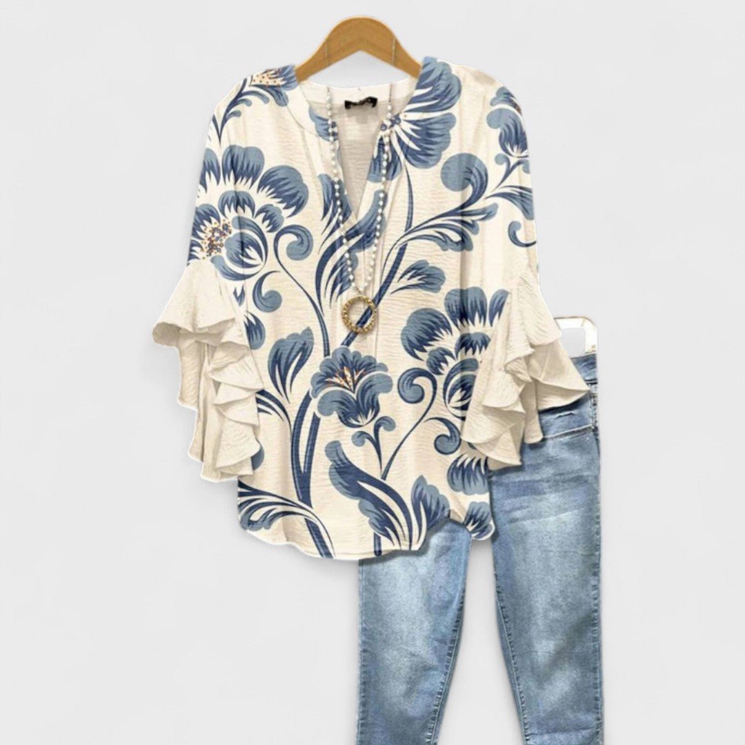 Hazel | Elegant Women’s Floral Blouse 1