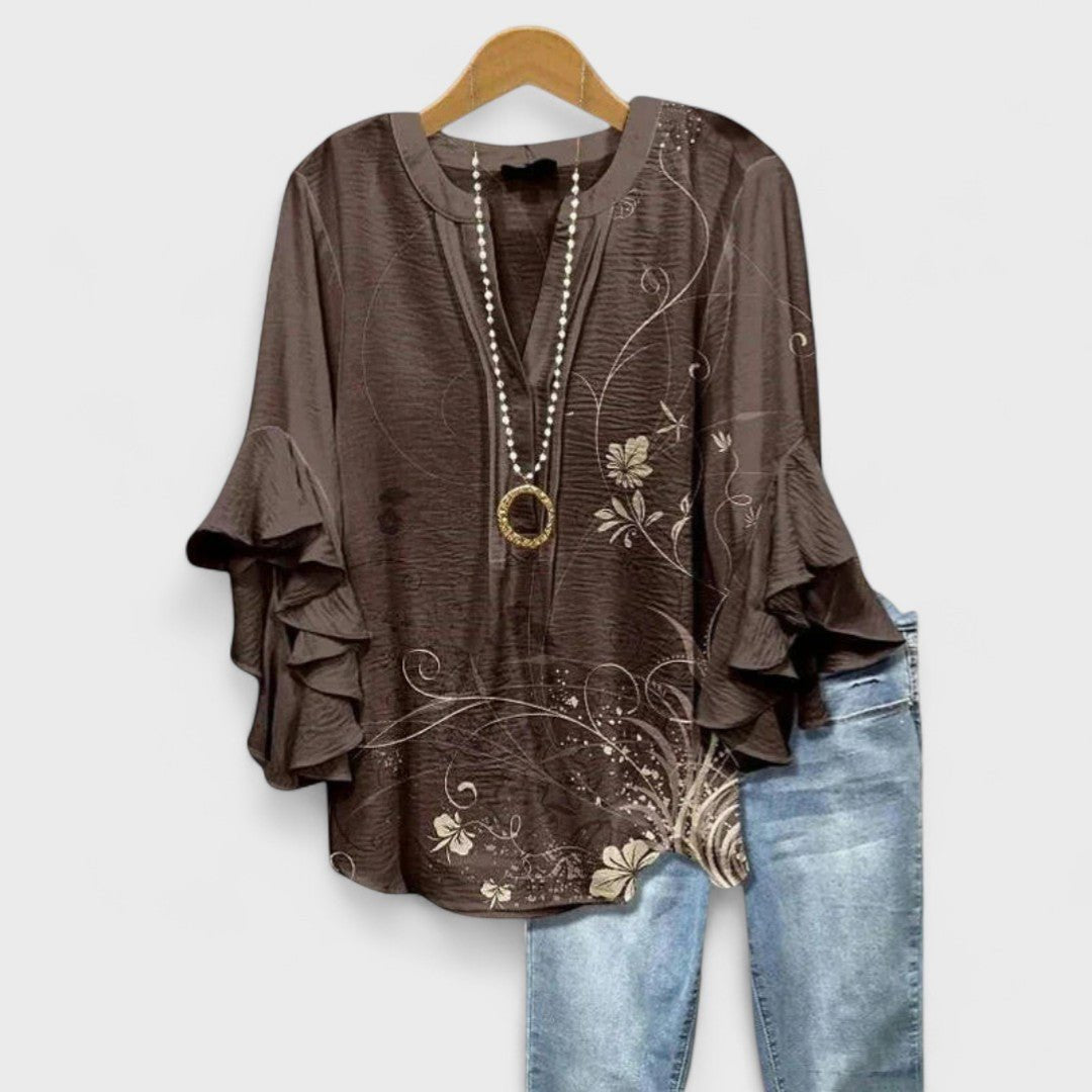 Hazel | Elegant Women’s Floral Blouse 4