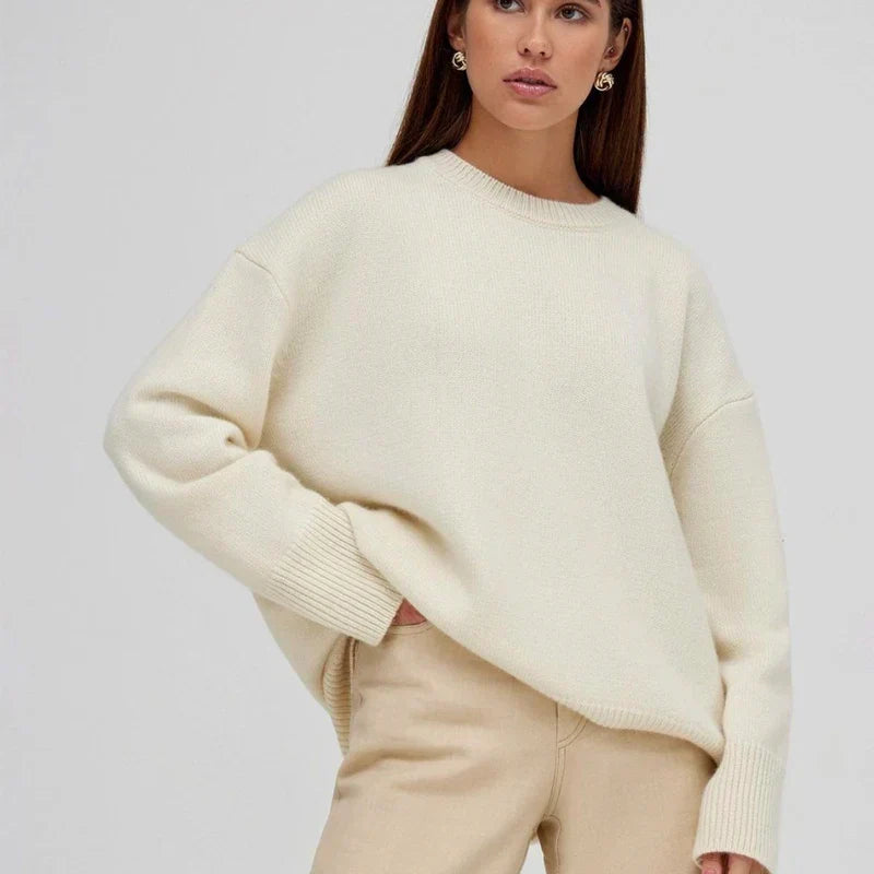 Women's Winter Jumper | Ribbed Cuffs & Warmth 1