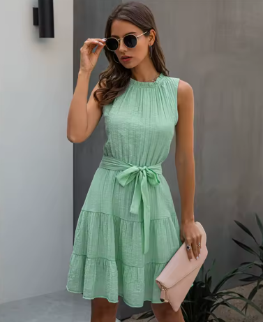 ITATI | Dress with bow 2