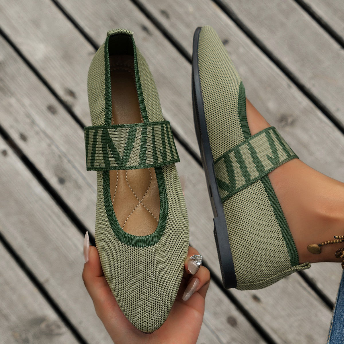 Ilyana | Patterned Ballet Flats 6