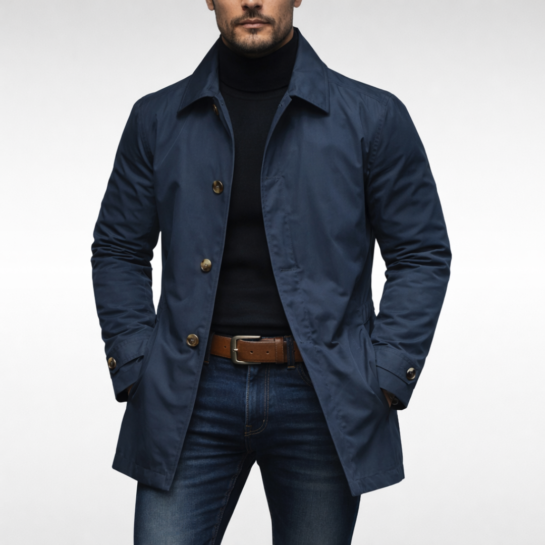 Women's Casual Coat | Tailored Straight-Cut Design 2