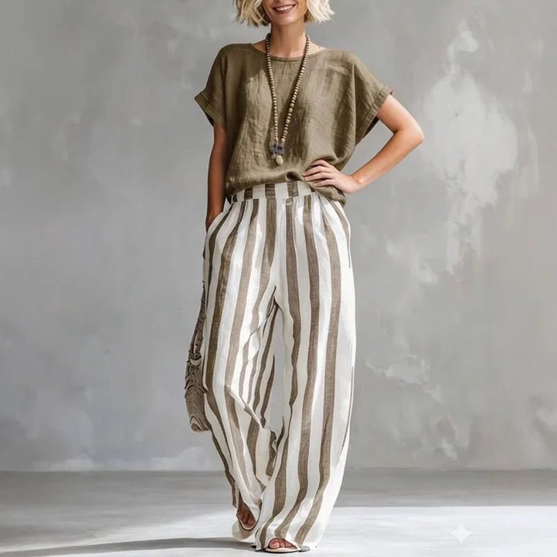 Jacika | Relaxed Linen Two-Piece Set 2