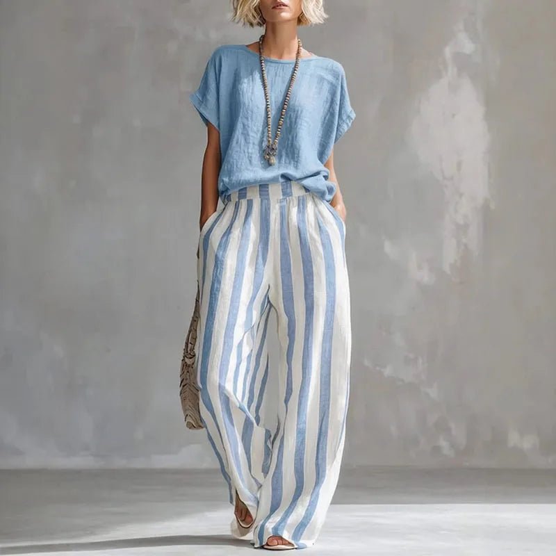 Jacika | Relaxed Linen Two-Piece Set 3