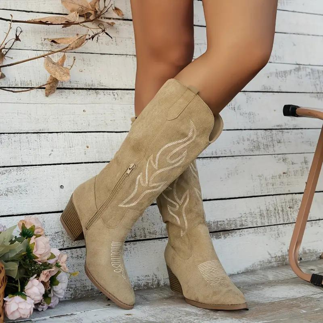 Joyce - Authentic Western Cowboy Boots for Everyday Wear