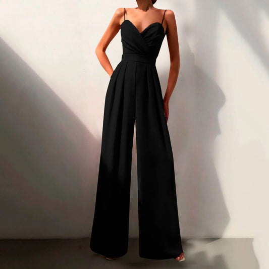 Jumpsuit | Sweetheart Wide-Leg Elegant