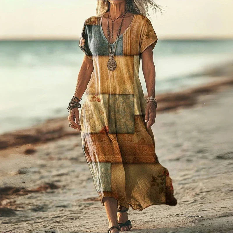 LOOSE MIDI DRESS 1