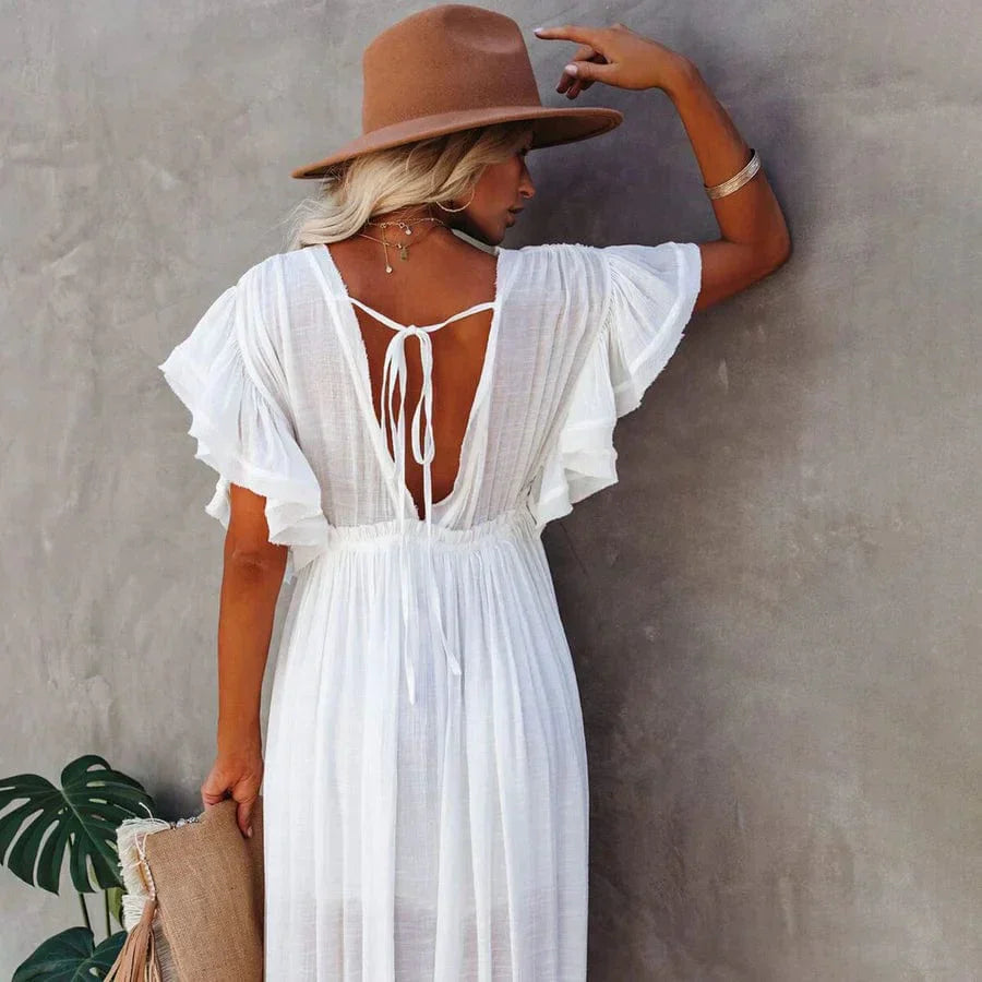LOOSE SHEER MAXI DRESS 1