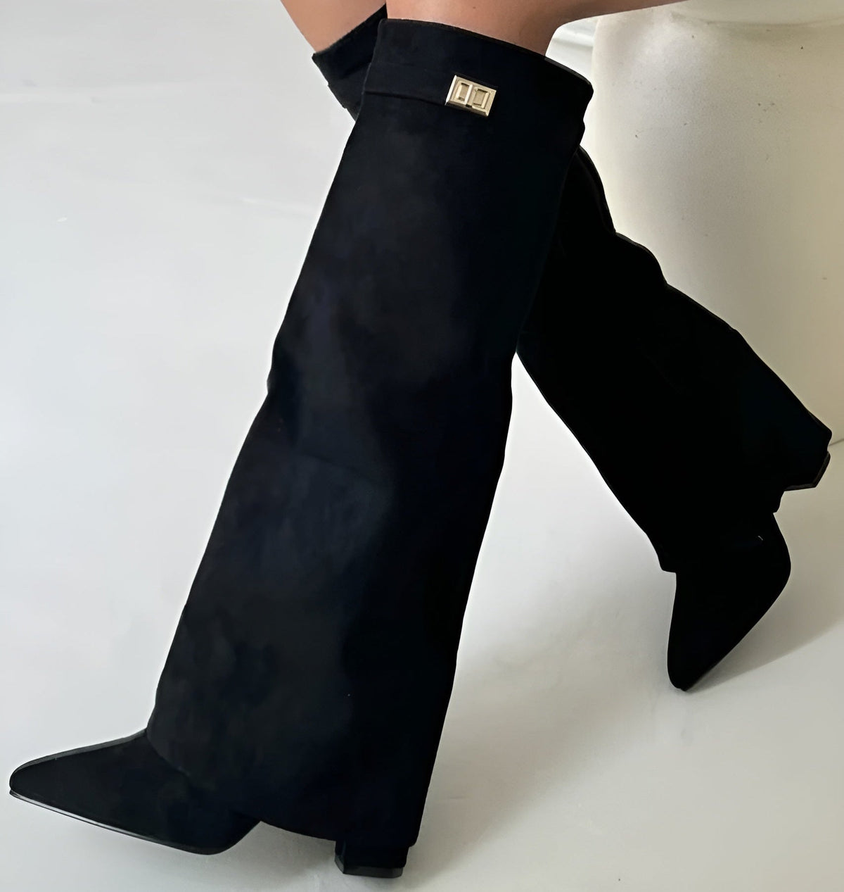 Women's Knee-High Boots | Block Heel Comfort 1