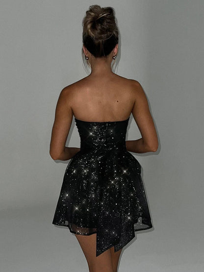 Layla - Shimmering Sequin Mini Dress for Parties