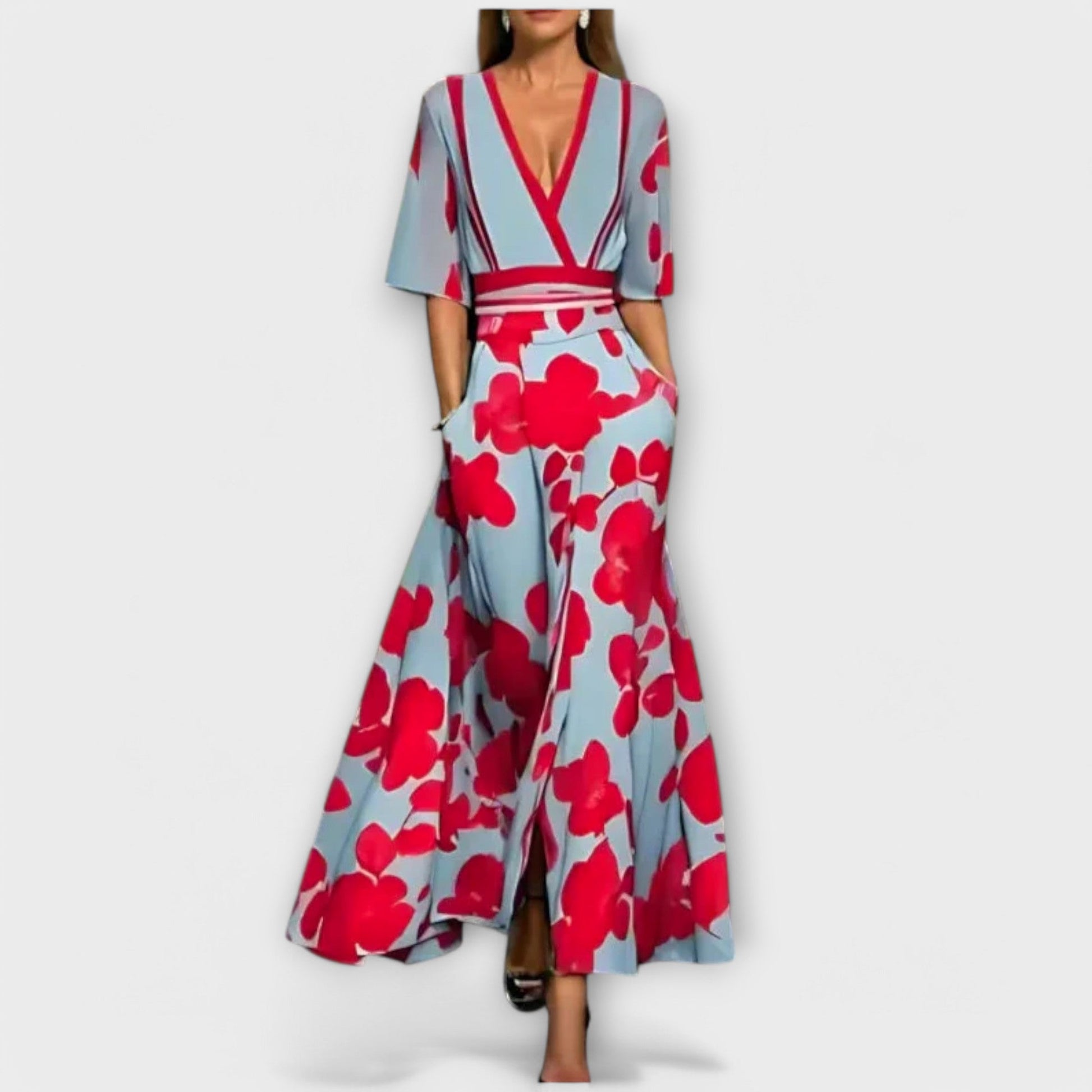 Chic Floral Sheath Dress for Any Occasion