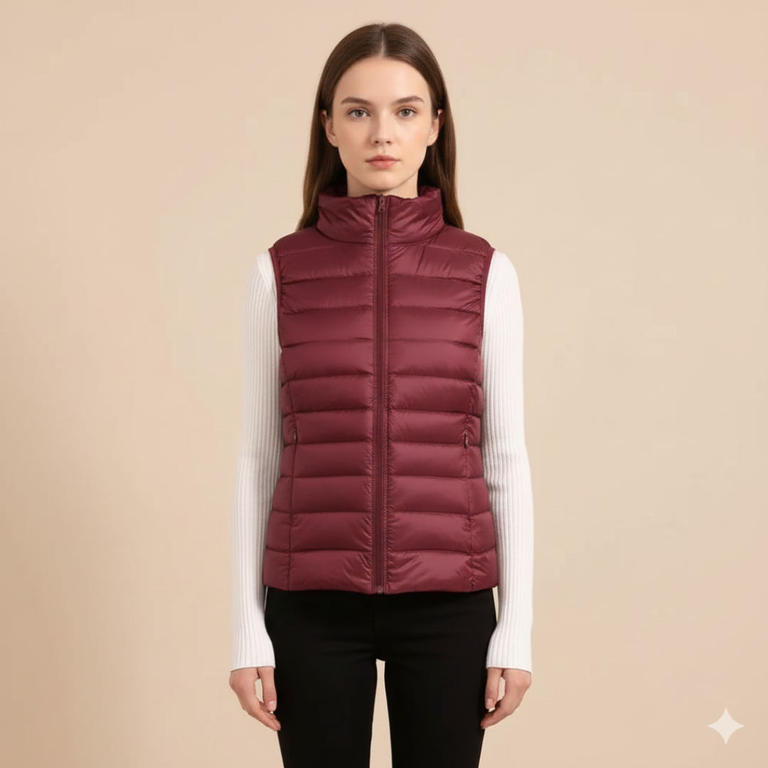 Lucia | Ultralight Down Vest for Women 12