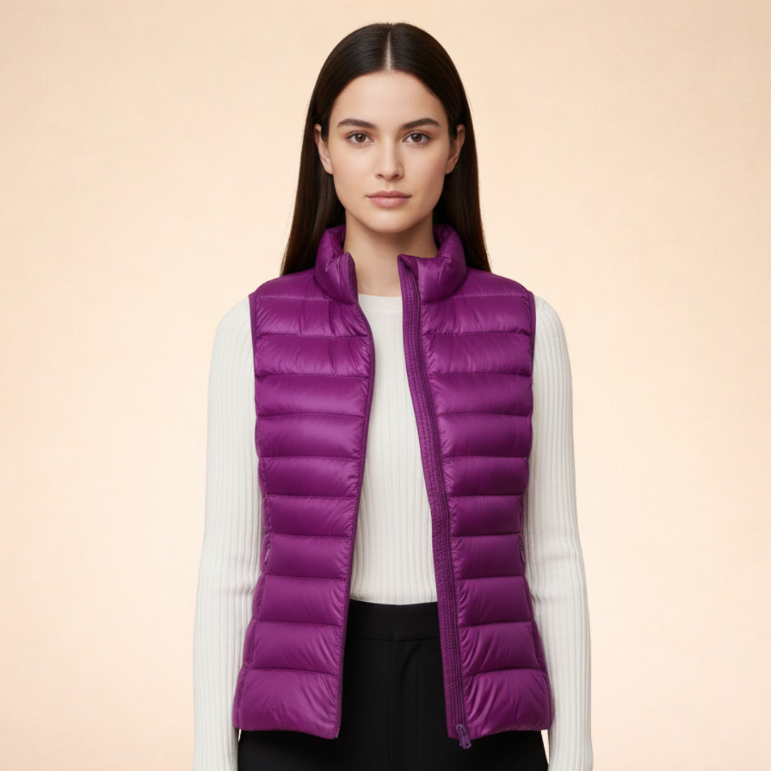 Lucia | Ultralight Down Vest for Women 7