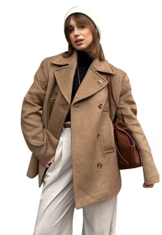 MANTECO | Oversized wool coat 1