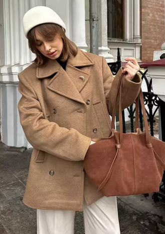 MANTECO | Oversized wool coat 2