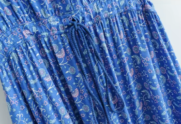 MAXI DRESS WITH WAIST BOW 3