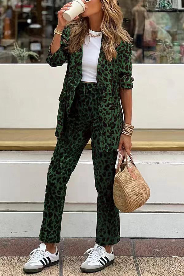 Maeve | Chic Leopard Lounge Ensemble for Any Occasion