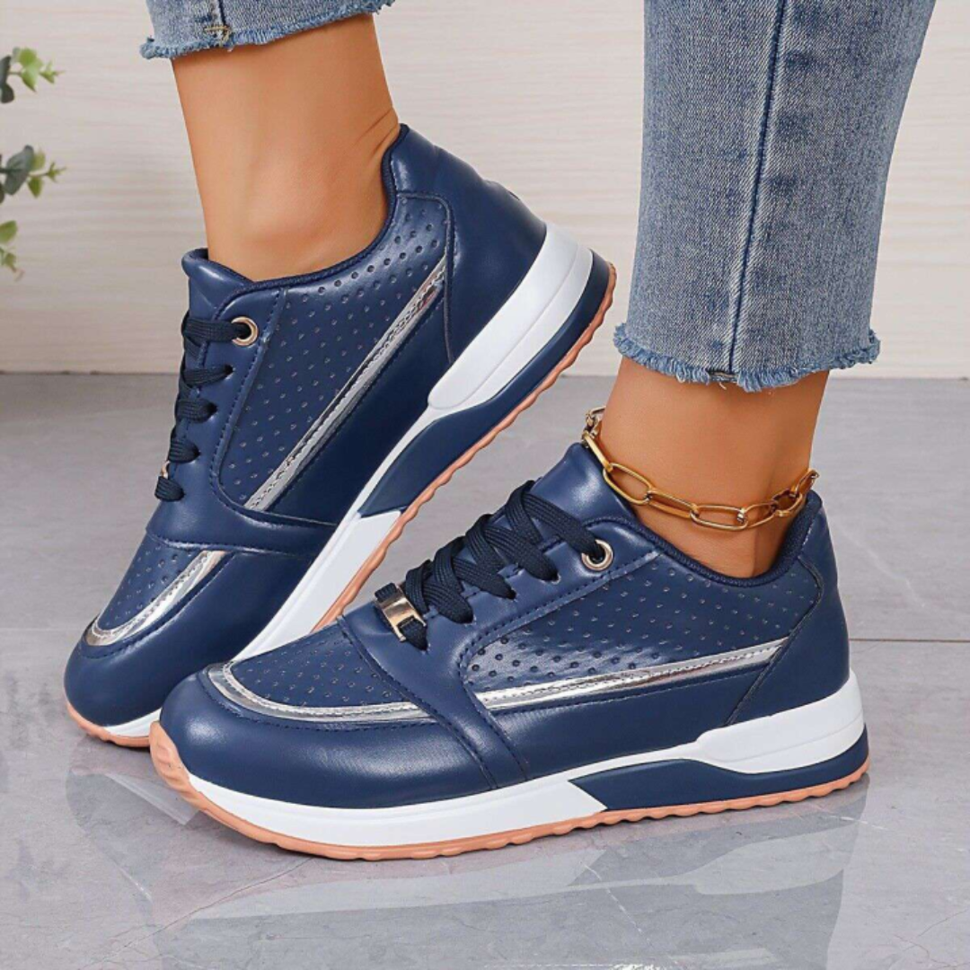 Margaret - Stylish Lace-Up Sneakers for Active Days