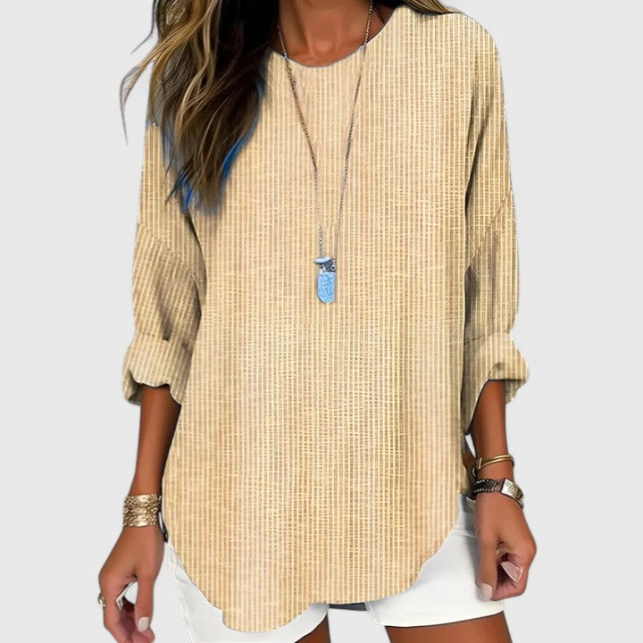 Marielle | Elegant Striped Women’s Blouse 1