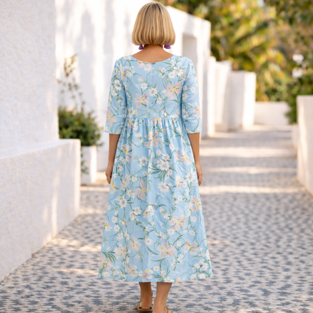 Mary | Summer Floral Dress 1