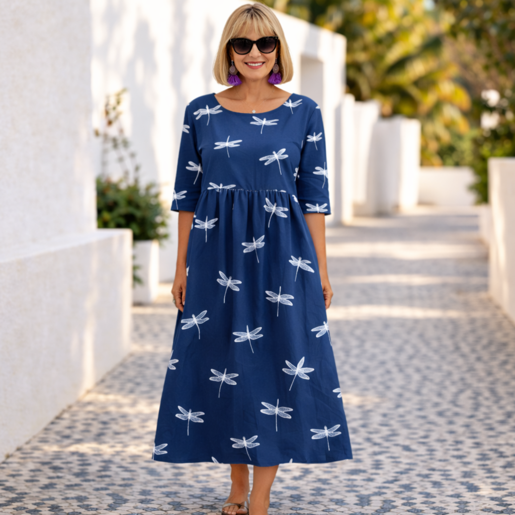 Mary | Summer Floral Dress 4