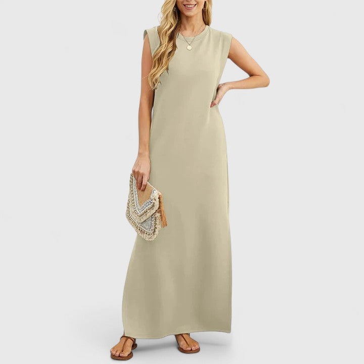 Maxi Dress | Sleeveless Column