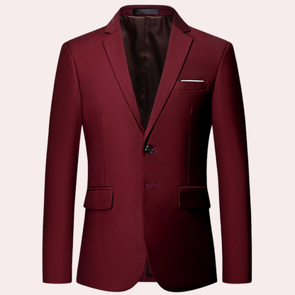Men's Blazer | Notch Lapel, Single Button, Welt Chest Pocket