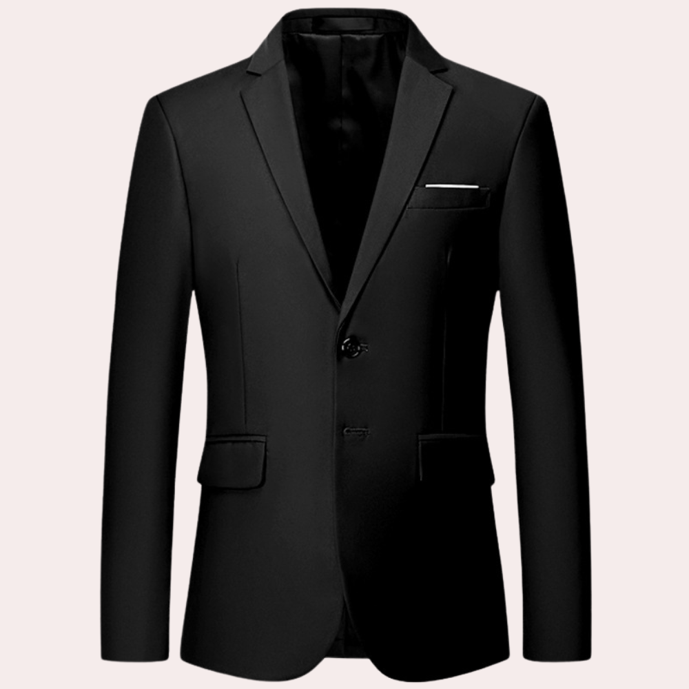 Men's Blazer | Notch Lapel, Single Button, Welt Chest Pocket
