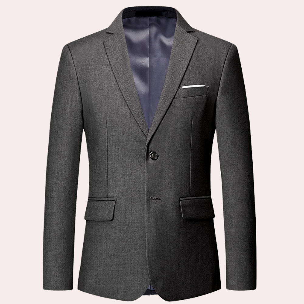 Men's Blazer | Notch Lapel, Single Button, Welt Chest Pocket