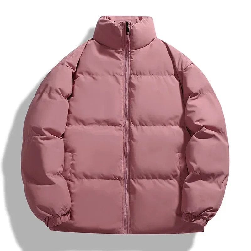 Men's Lightweight Puffer Jacket | High Collar & Warm