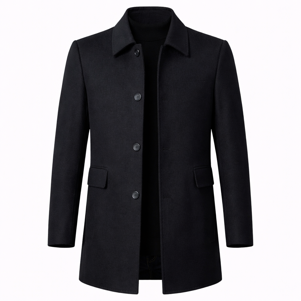 Men's Overcoat | Classic Design & All-Day Comfort
