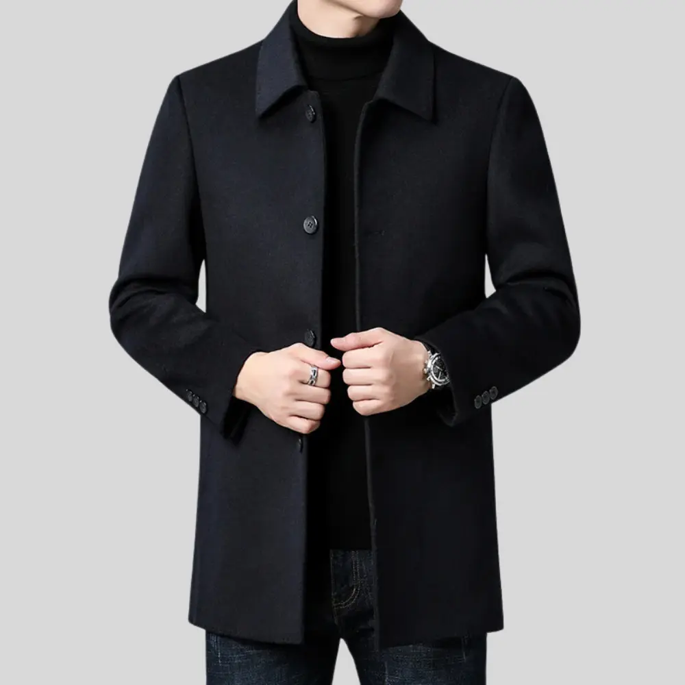 Men's Overcoat | Classic Design & All-Day Comfort