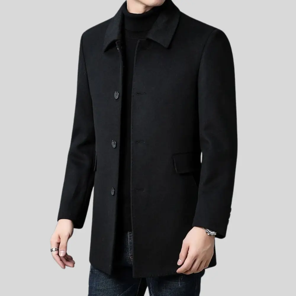 Men's Overcoat | Classic Design & All-Day Comfort
