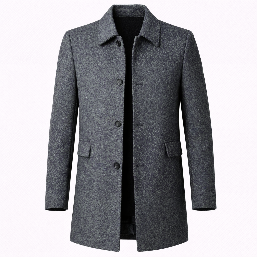 Men's Overcoat | Classic Design & All-Day Comfort