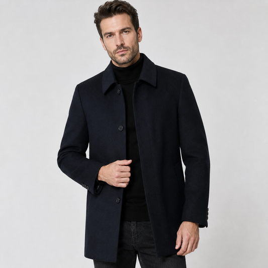 Men's Overcoat | Classic Design & All-Day Comfort