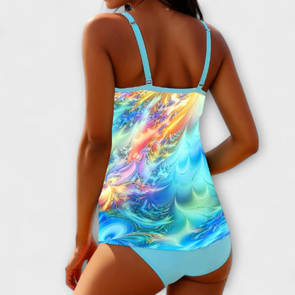 Patrizia Stylish Tankini Set for Poolside Elegance