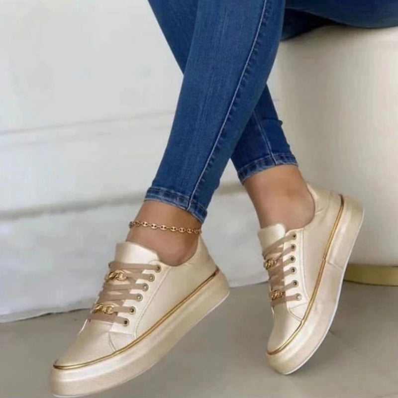 Michelle - Chic Chain Sneakers for Everyday Style