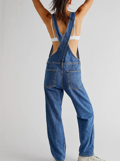 Mirelle | Stretch Denim Classic Overalls 1