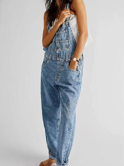 Mirelle | Stretch Denim Classic Overalls 2