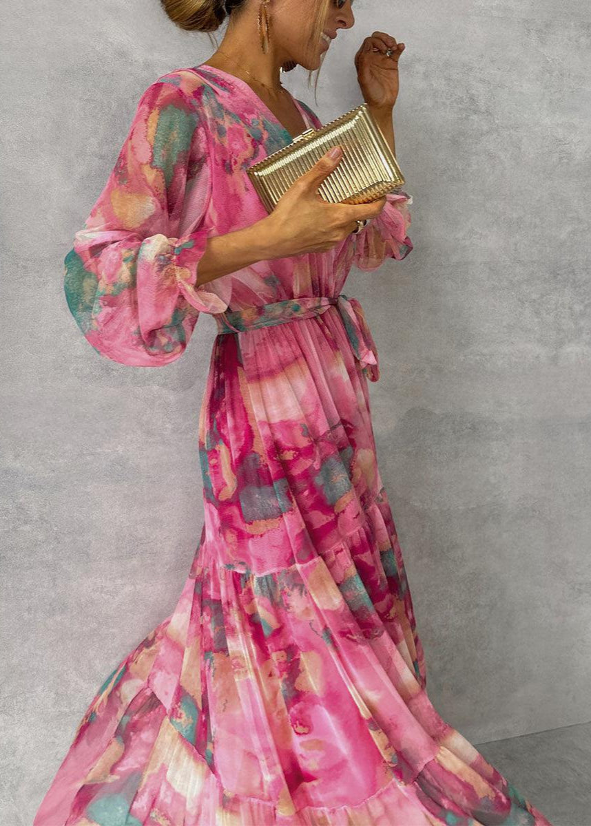 Mollie | Floral Wrap Maxi Dress 3